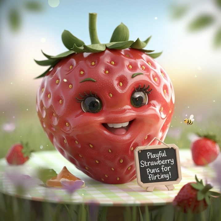 Strawberry Puns