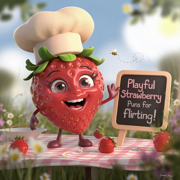 Strawberry Puns