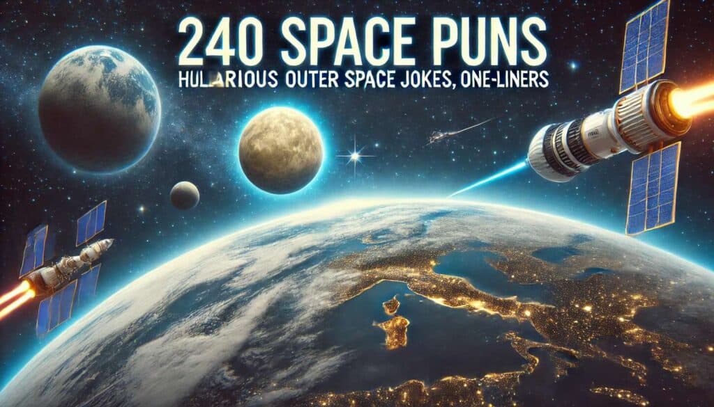 240 Space Puns Hilarious Outer Space Jokes, One-Liners