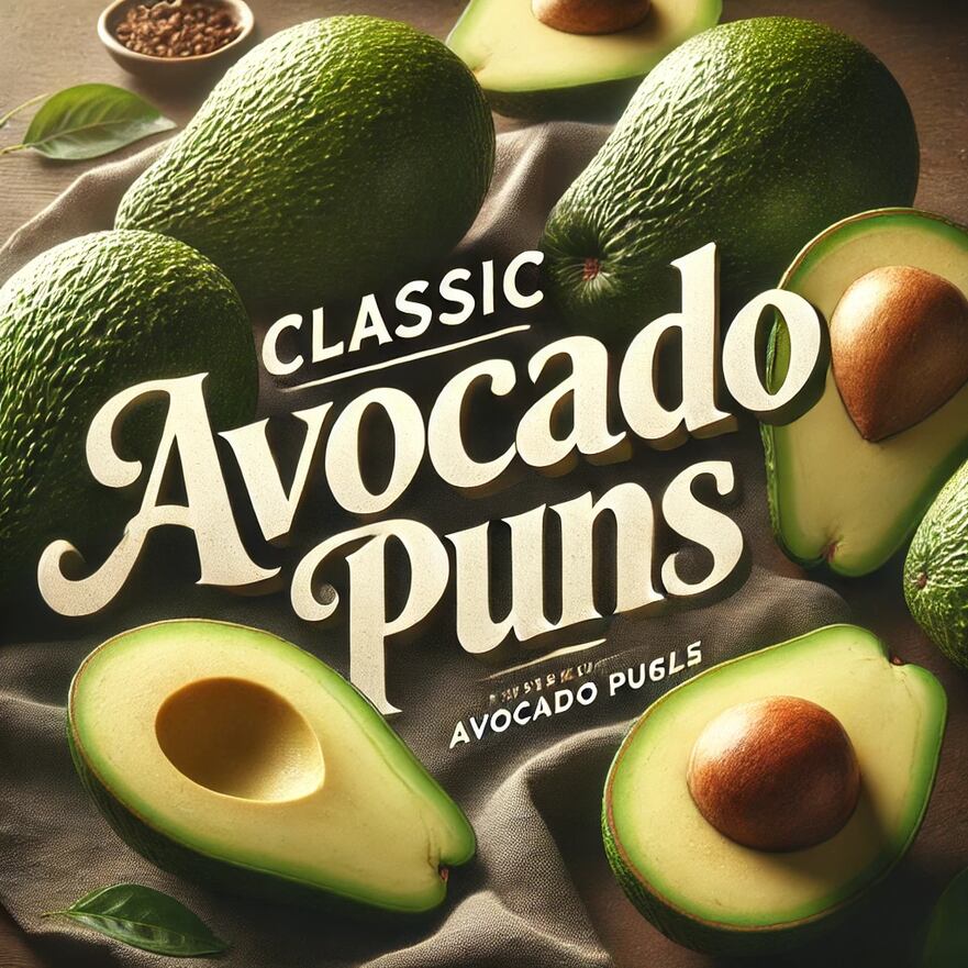 Classic Avocado Puns