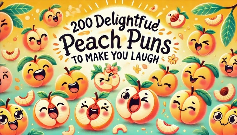 200 Delightful Peach Puns to Make You Laugh Out