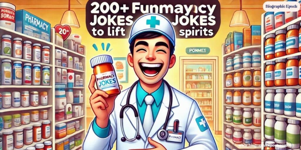 Pharmacy Jokes to lift spirits