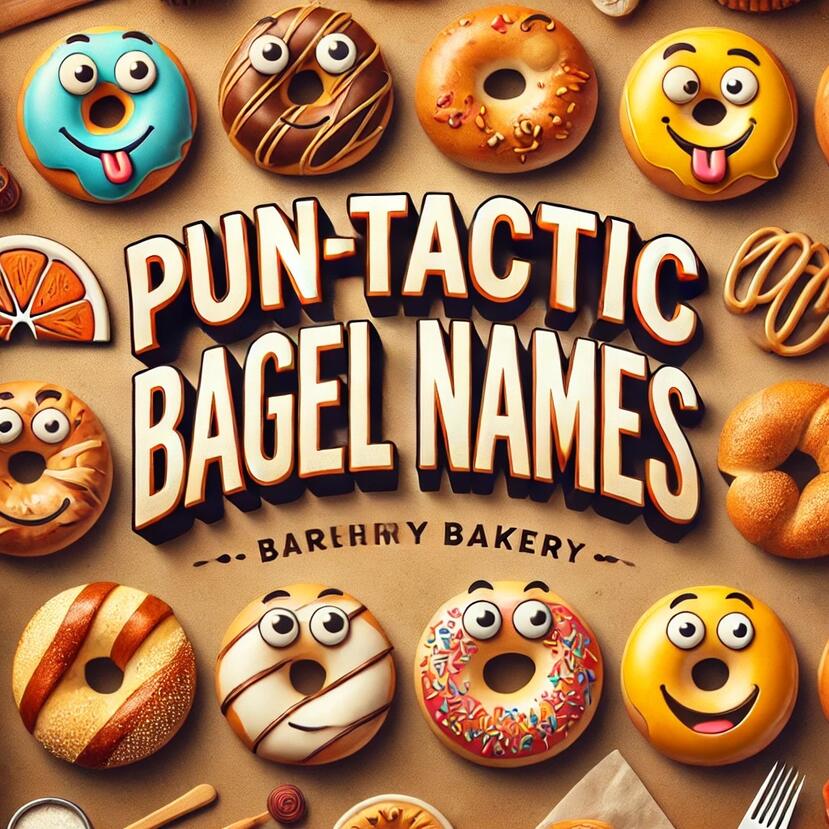 Pun-tactic Bagel Names