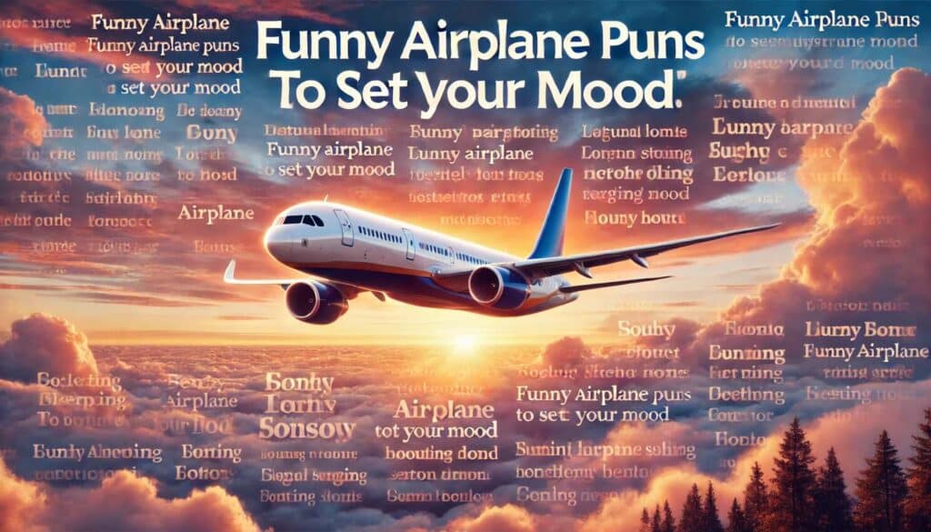 160+ funny Airplane Puns to Set Your Mood